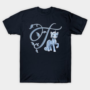 Monogram T Custom Unicorn T-Shirt